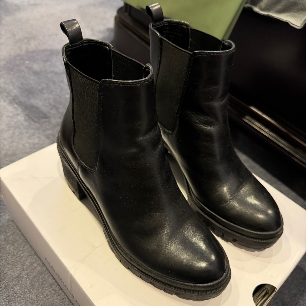 ALDO black ankle boots - Picture 3 of 4